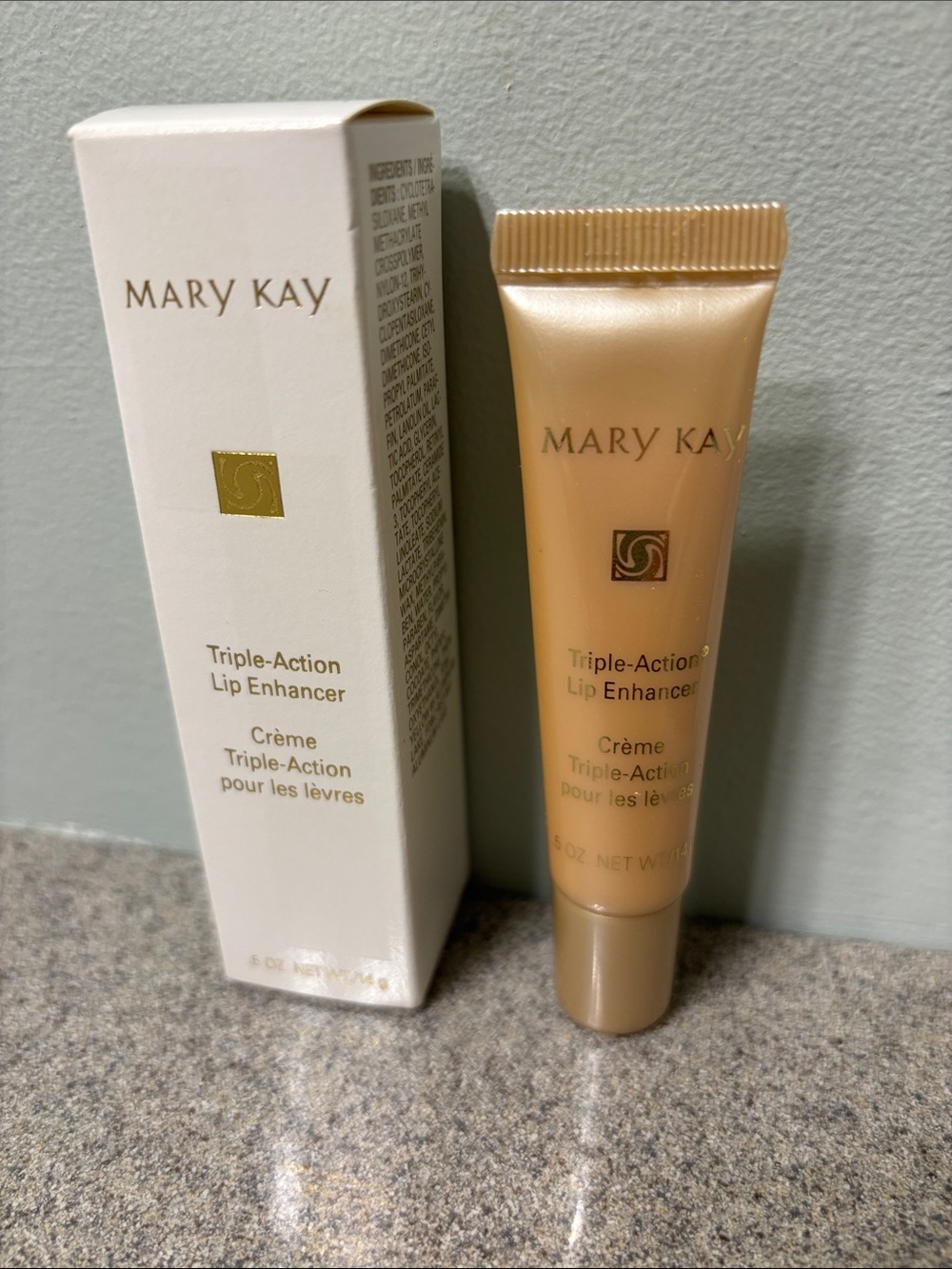 NWT Mary Kay Triple-Action Lip Enhancer - Nude/Beige Tone